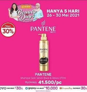 Promo Harga PANTENE Gold Shampoo Strong Thick 270 ml - Guardian