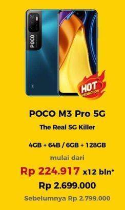 Promo Harga XIAOMI Poco M3 Pro 5G  - Erafone