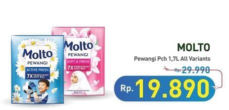 Promo Harga Molto Pewangi All Variants 1700 ml - Hypermart