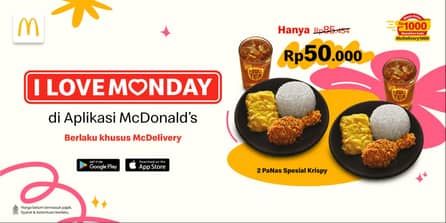 Promo Harga I Love Monday  - McD