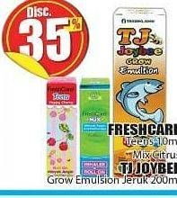 Promo Harga FRESH CARE Teens 10 mL; Mix Citrus/TJ JOYBEE Grow Emulsion Jeruk 200 mL  - Hari Hari
