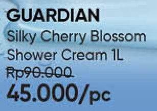 Promo Harga GUARDIAN Shower Cream Cherry Blossom 1000 ml - Guardian