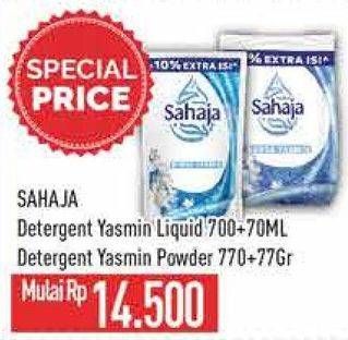Sahaja Detergent Yasmin Liquid/Powder