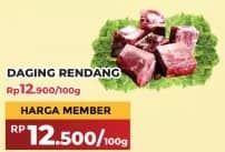 Promo Harga Daging Rendang Sapi per 100 gr - Yogya