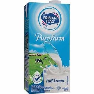 Promo Harga Frisian Flag Susu UHT Purefarm Full Cream 900 ml - Alfamart