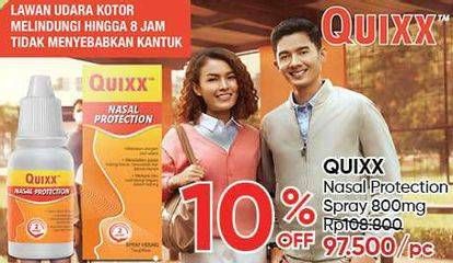 Promo Harga QUIXX Nasal Protection 1 gr - Guardian