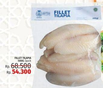 Promo Harga Ikan Fillet Tilapia  - LotteMart