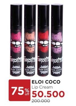 Promo Harga ELOI COCO Lip Cream  - Watsons
