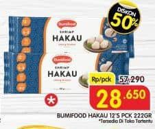 Promo Harga Bumifood Hakau 222 gr - Superindo