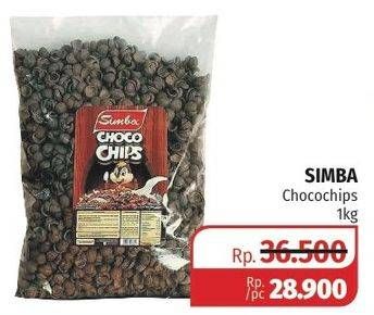 Promo Harga SIMBA Cereal Choco Chips 1 kg - Lotte Grosir