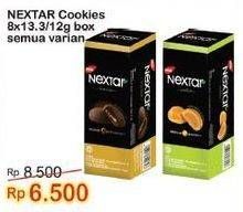 Promo Harga NABATI Nextar Cookies All Variants per 8 pcs 13 gr - Indomaret