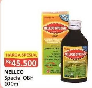Promo Harga NELLCO Obat Batuk Hitam Syrup 100 ml - Alfamart