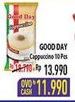 Promo Harga GOOD DAY Cappuccino per 10 sachet 25 gr - Hypermart
