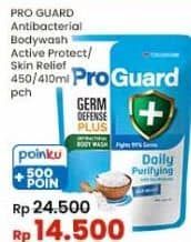 Promo Harga Proguard Body Wash Daily Cleansing With Eucalyptus, Daily Purifying With Sea Minerals 450 ml - Indomaret