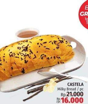 Promo Harga Castella Milky Bread  - LotteMart