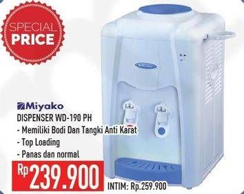 Promo Harga MIYAKO WD-190 PH | Water Dispenser  - Hypermart