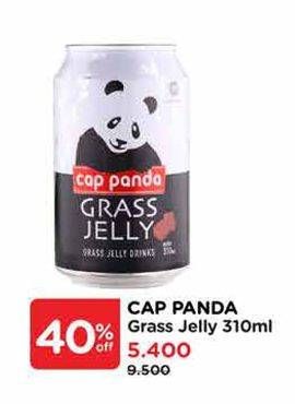 Promo Harga Cap Panda Minuman Kesehatan Cincau 310 ml - Watsons