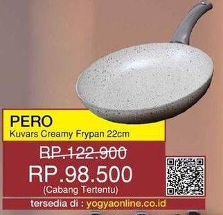 Promo Harga PERO Frypan Quartz Granite 22 Cm  - Yogya