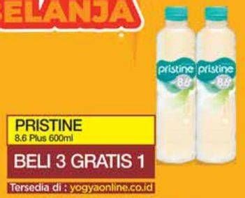 Promo Harga PRISTINE 8 Air Mineral 600 ml - Yogya