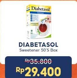 Promo Harga DIABETASOL Sweetener 50 pcs - Indomaret