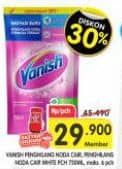 Promo Harga Vanish Penghilang Noda Cair Putih 750 ml - Superindo