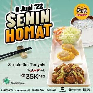 Promo Harga Hokben Simple Set  - HokBen