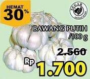 Promo Harga Bawang Putih per 100 gr - Giant