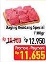 Promo Harga Daging Rendang Sapi Spesial per 100 gr - Hypermart