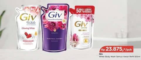 Promo Harga GIV Body Wash All Variants 825 ml - TIP TOP