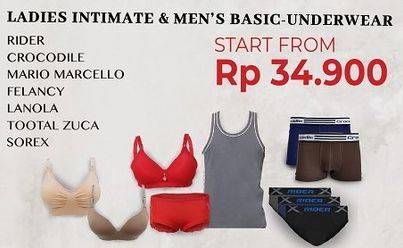 Promo Harga Underwear Pria/Wanita  - Carrefour