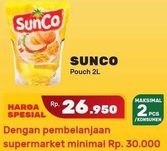 Promo Harga SUNCO Minyak Goreng 2000 ml - Yogya