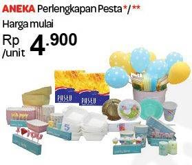 Promo Harga Semua Perlengkapan Pesta  - Carrefour