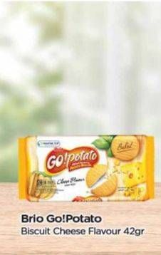 Promo Harga Siantar Top GO Potato Biskuit Kentang Cheese 60 gr - TIP TOP