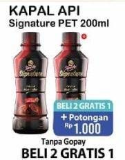 Promo Harga KAPAL API Kopi Signature Drink 200 ml - Alfamart