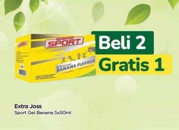 Promo Harga Extra Joss Sport Gel Banana per 5 pcs 50 ml - TIP TOP