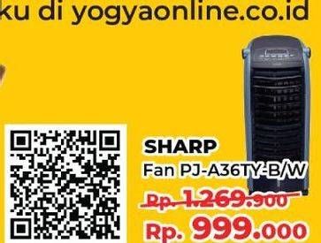 Promo Harga Sharp PJ-A36TY - Air Cooler  - Yogya