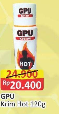 Promo Harga CAP LANG GPU Krim Hot 120 gr - Alfamart
