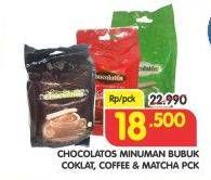 Promo Harga Chocolatos Minuman Bubuk Coklat, Coffee & Matcha  - Superindo