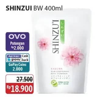 Promo Harga Shinzui Body Cleanser 420 ml - Alfamidi