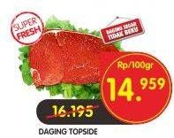 Promo Harga Daging Topside Sapi per 100 gr - Superindo