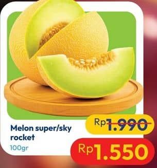 Promo Harga Melon Super/Sky Rocket  - Hypermart