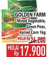Promo Harga Golden Farm Mixed Vegetable/Green Peas/Corn Kernel  - Hypermart