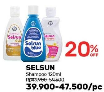 Promo Harga SELSUN Shampoo 120 ml - Guardian
