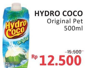 Promo Harga Hydro Coco Minuman Kelapa Original 500 ml - Alfamidi