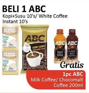 Promo Harga ABC Kopi Susu Now/White Coffee  - Alfamidi