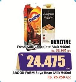 Promo Harga Ovaltine Fresh Milk 1000 ml - Hari Hari