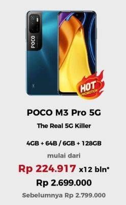 Promo Harga XIAOMI Poco M3 Pro 5G  - Erafone