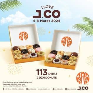 Promo Harga JCO Donuts 2 Dzn  - JCO