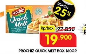 Promo Harga Prochiz Quick Melt 160 gr - Superindo