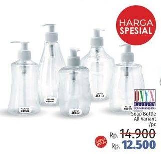 Promo Harga ONYX Bottle Liquid Soap All Variants  - LotteMart